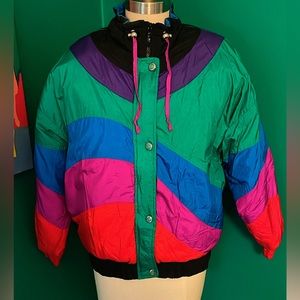 Vintage 1980’s Colorblock Ski Jacket